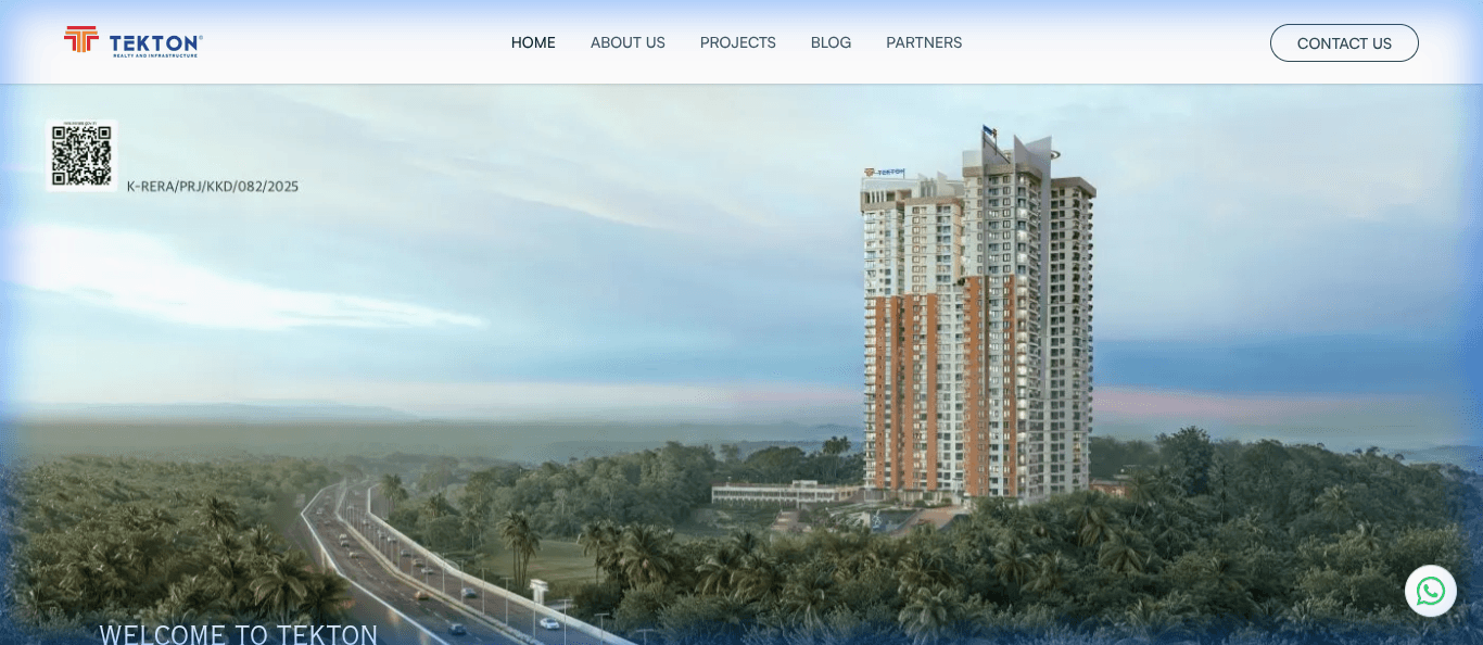 Tekton Realty website by VertexWave